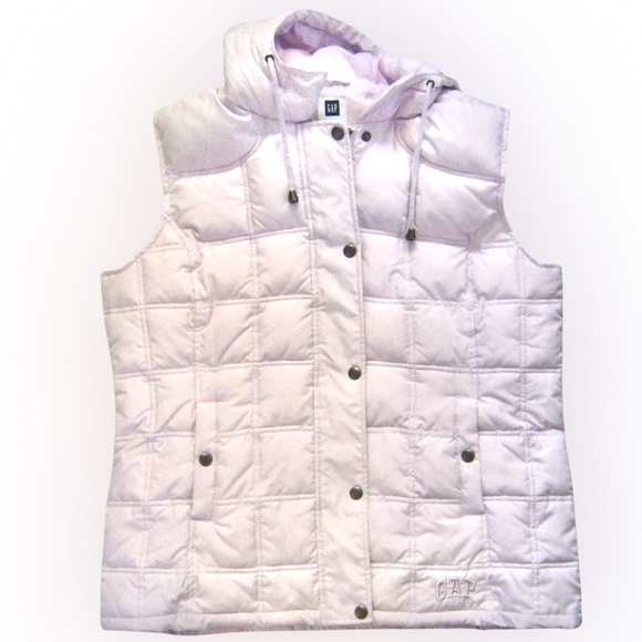 GAP Jackets & Blazers - Gap Puffer Vest with Hood Size Large